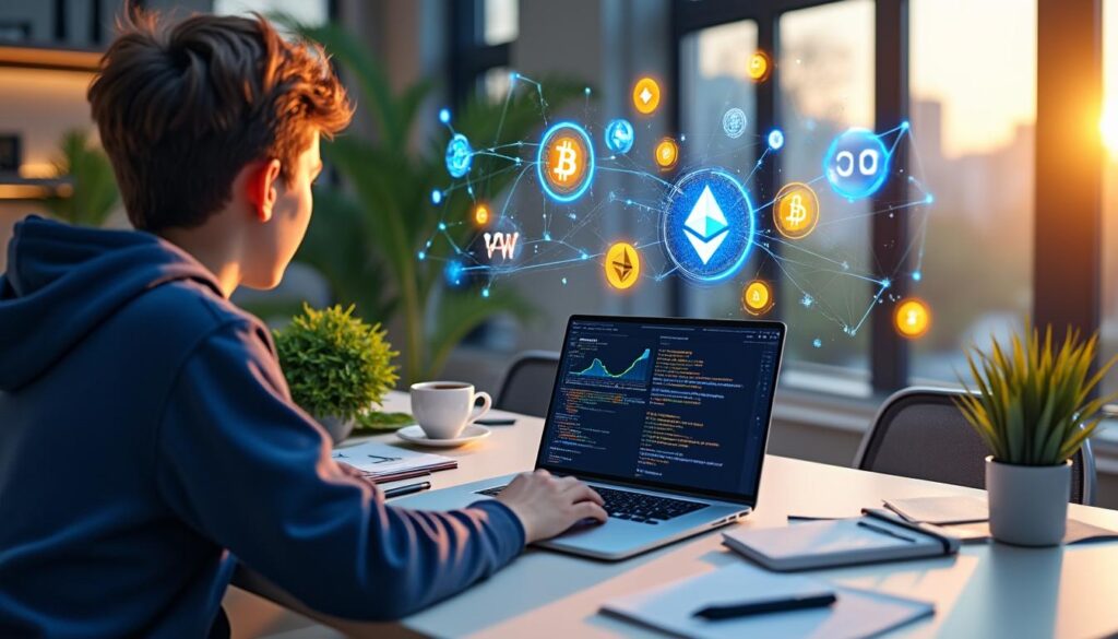 découvrez notre guide complet pour débutants et apprenez tout sur la cryptomonnaie en 2025 : concepts clés, conseils pratiques et meilleures stratégies pour bien démarrer.